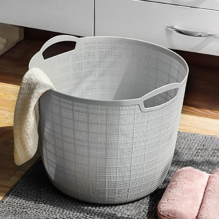 Jumbo rolling laundry online basket